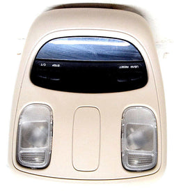 02 03 04 05 DODGE RAM 1500 2500 OVERHEAD CONSOLE DOME LIGHT WITH DISPLAY