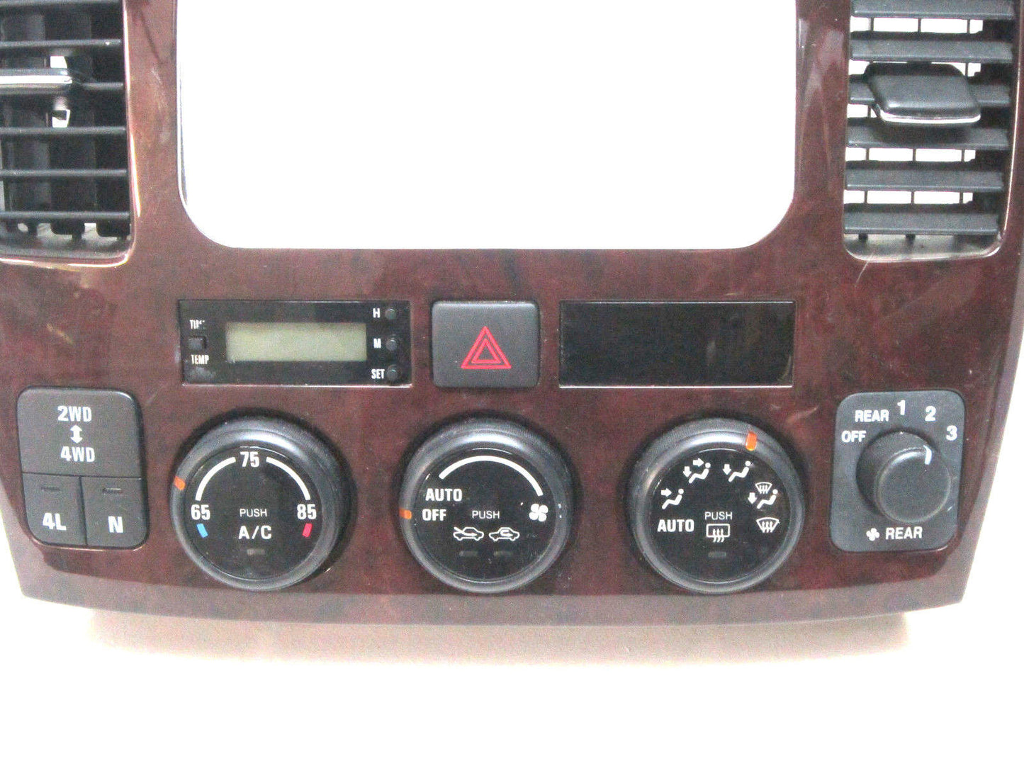 03 04 05 06 SUZUKI VITARA CLIMATE CONTROL CLOCK DASH BEZEL
