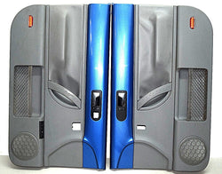 99 00 01 02 03 04 05 06 07 08 09 VW BEETLE DOOR PANEL PANELS  SET BLUE GRAY