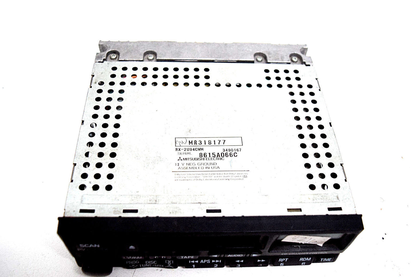 97 98 99 MITSUBISHI GALANT RADIO CASSETTE PLAYER OEM