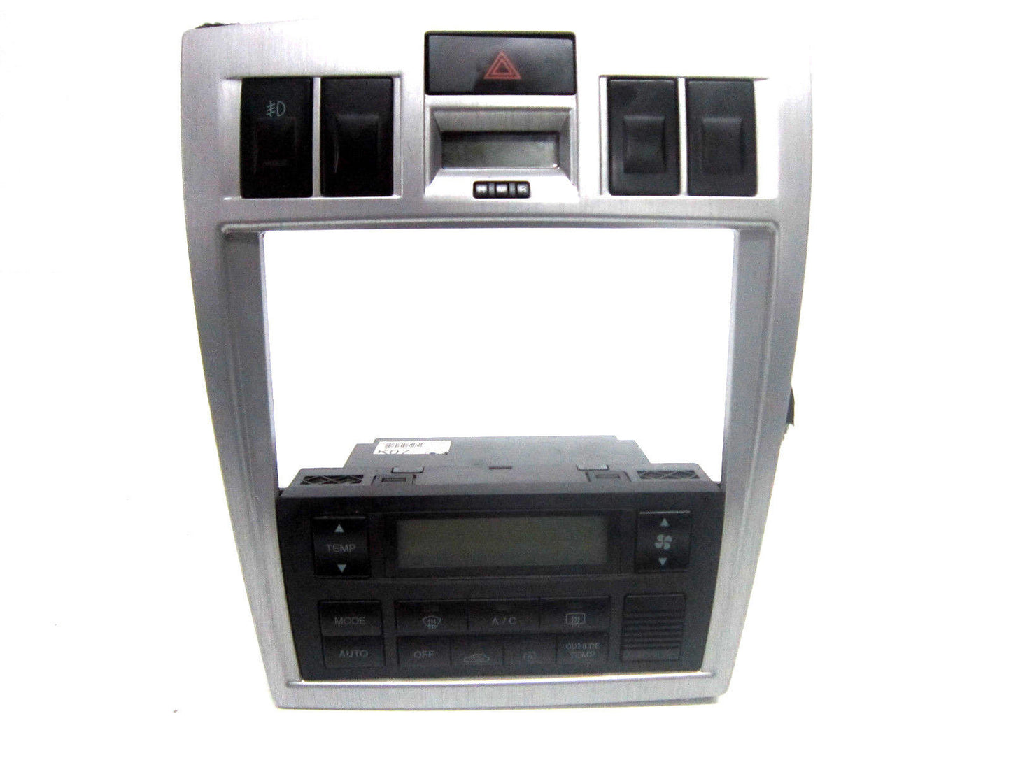 05 06 HYUNDAI TIBURON DASH BEZEL DIGITAL CLIMATE CONTROL