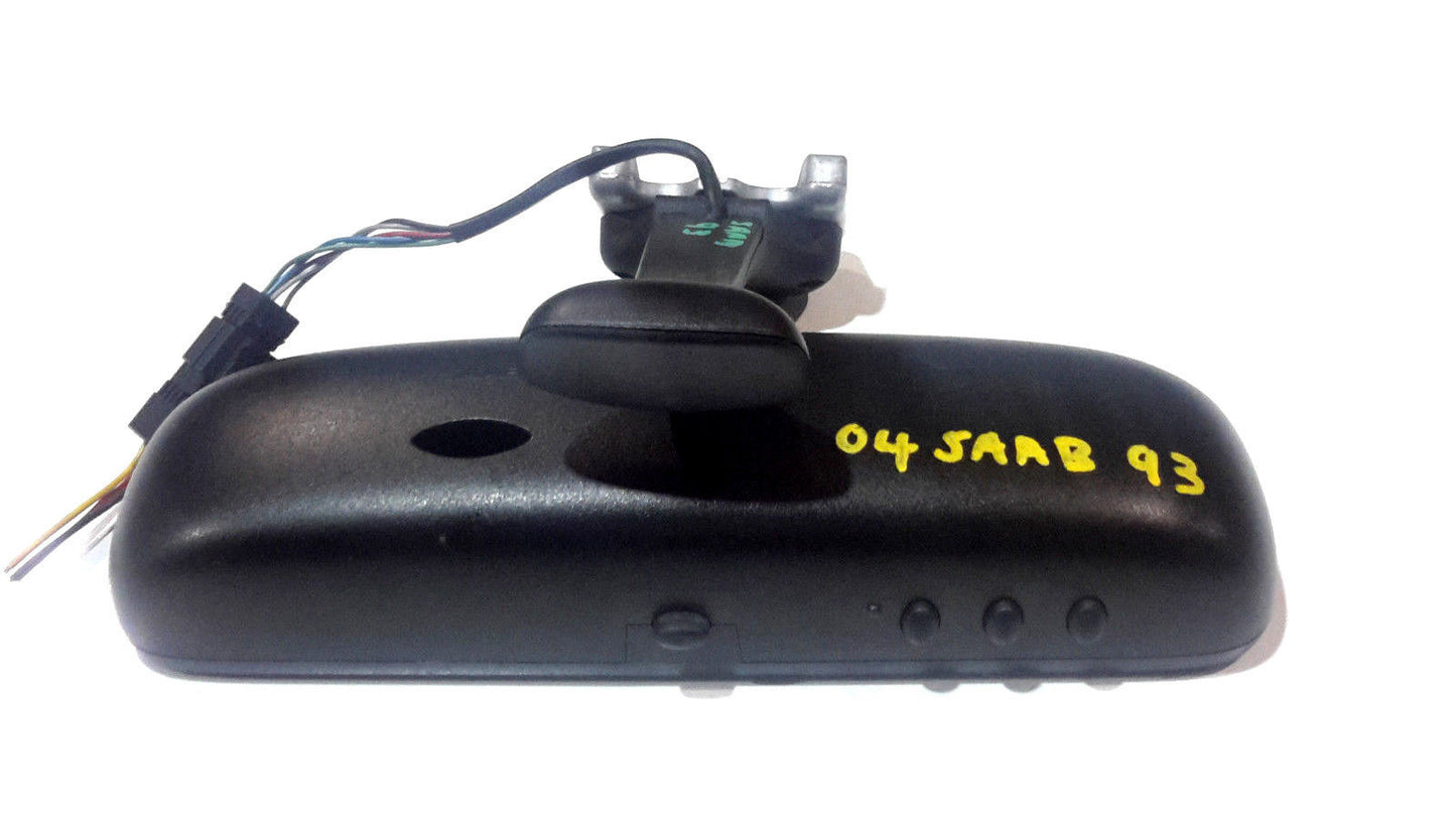03 04 05 06 07 SAAB 9-3 93 REARVIEW MIRROR AUTO DIM HOME LINK
