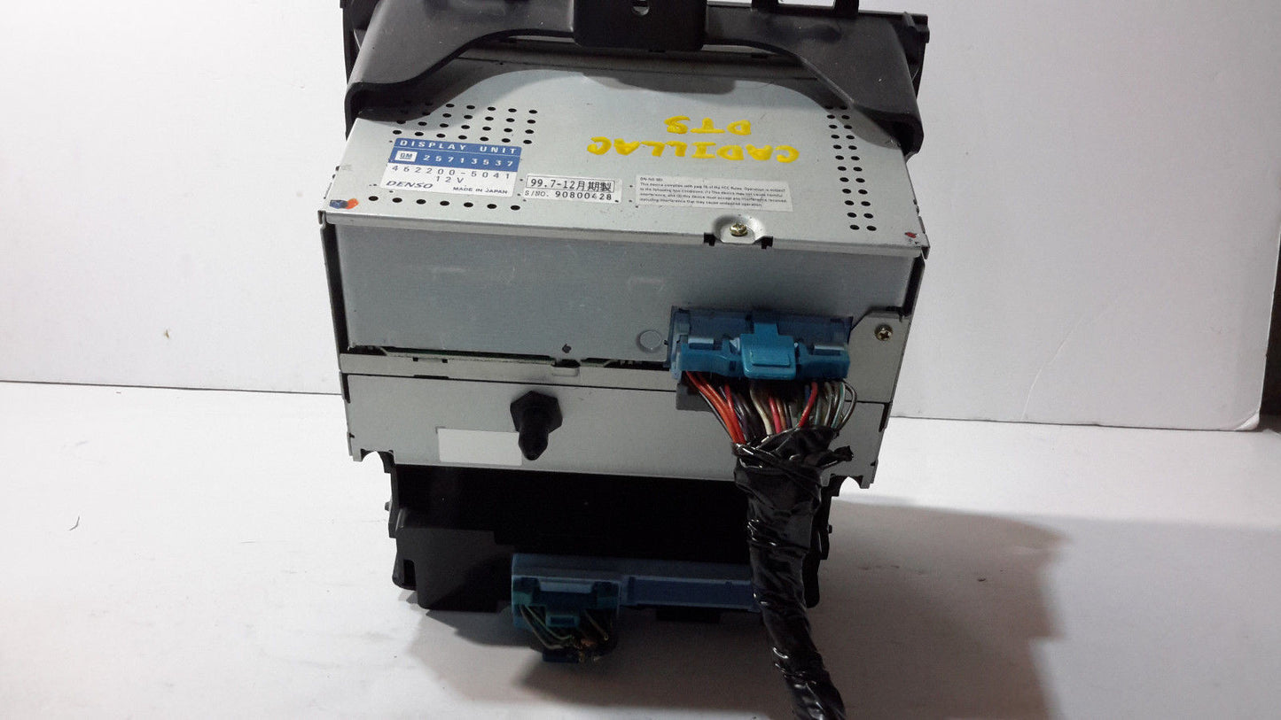 99 00 0102 03 04  CADILLAC DEVILLE STS NAVIGATION RADIO SCREEN CLIMATE CONTROL