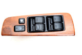 99 00 01 LEXUS ES300 DRIVER MASTER WINDOW SWITCH WOODGRAIN