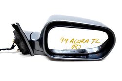 99 00 01 ACURA TL RIGHT PASSENGER SIDE VIEW MIRROR DARK GREY GRAY