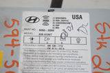 11 12 13 HYUNDAI SONATA NAVIGATION RADIO CD PLAYER BLUETOOTH OEM