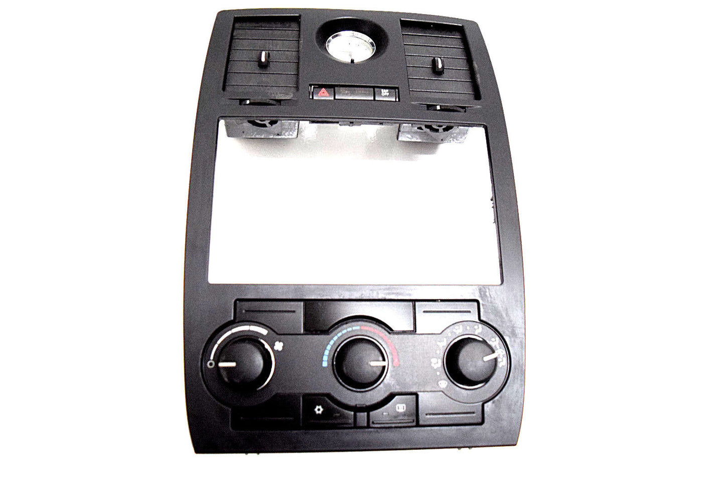 05 06 07 CHRYSLER 300 DOUBLE DIN DASH BEZEL BLACK