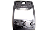 05 06 07 CHRYSLER 300 DOUBLE DIN DASH BEZEL BLACK