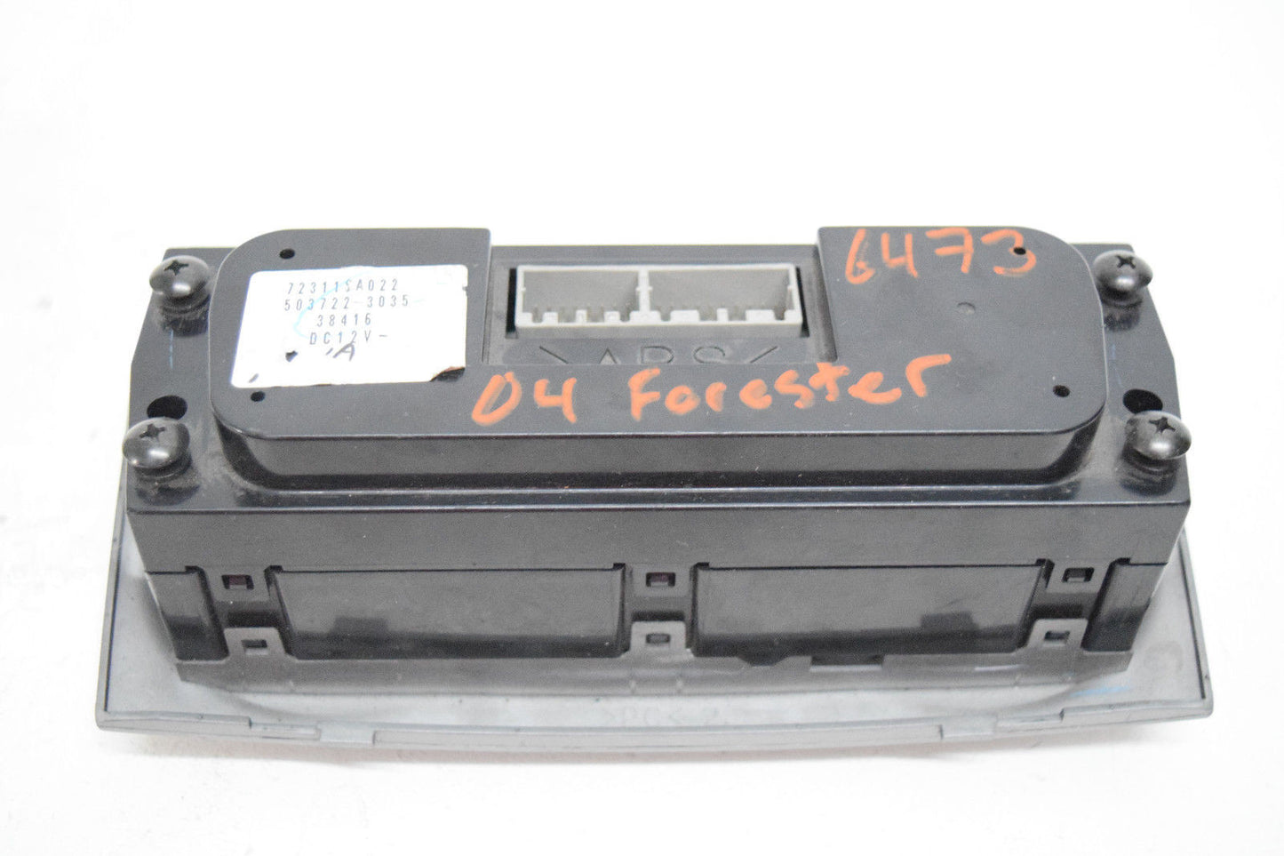 03 04 SUBARU FORESTER CLIMATE CONTROL OEM