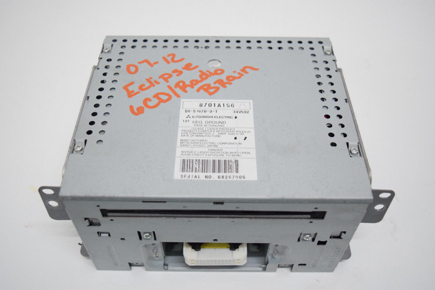 07 08 09 10 11 12 MITSUBISHI ECLIPSE RADIO CD PLAYER MODULE BRAIN