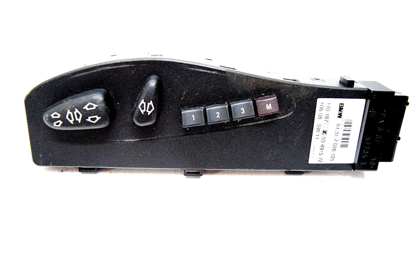 03 04 05 06 07 BMW X3 E46 325I 330I 3 SERIES LEFT DRIVER SEAT SWITCH