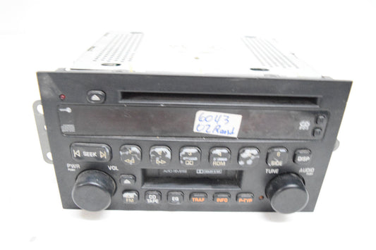 02 03 BUICK CENTURY RENDEZVOUS RADIO CD CASSETTE PLAYER
