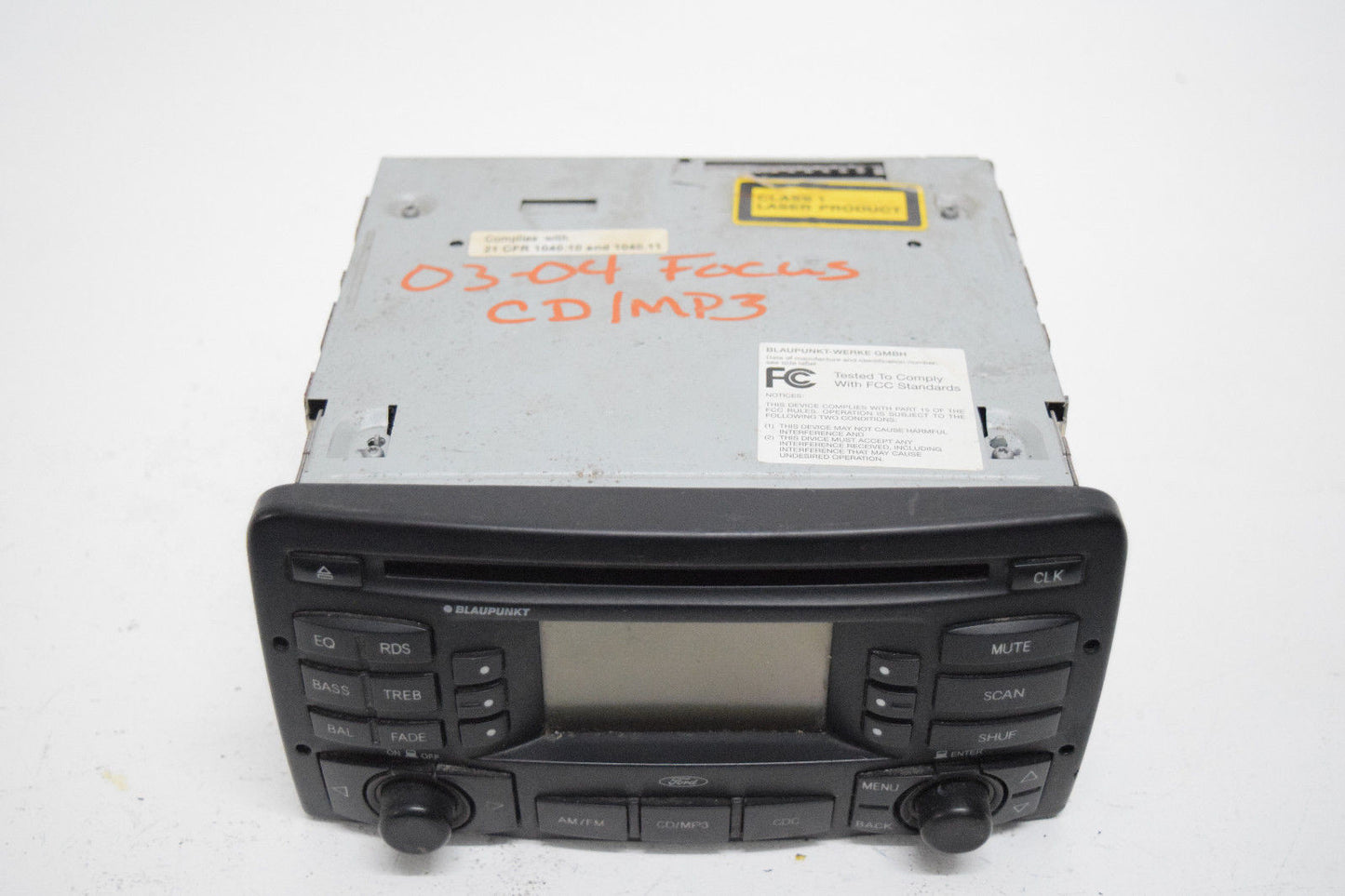 00 01 02 03 04 FOCUS COUGAR MUSTANG BLAUPUNKT RADIO CD PLAYER OEM