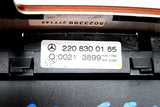 00 01 02 MERCEDES S500 S430 CLIMATE CONTROL DASH BEZEL OEM