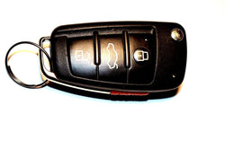 07 08 09 AUDI A6 A4  FLIP KEYLESS ENTRY REMOTE FOB MYT4073A