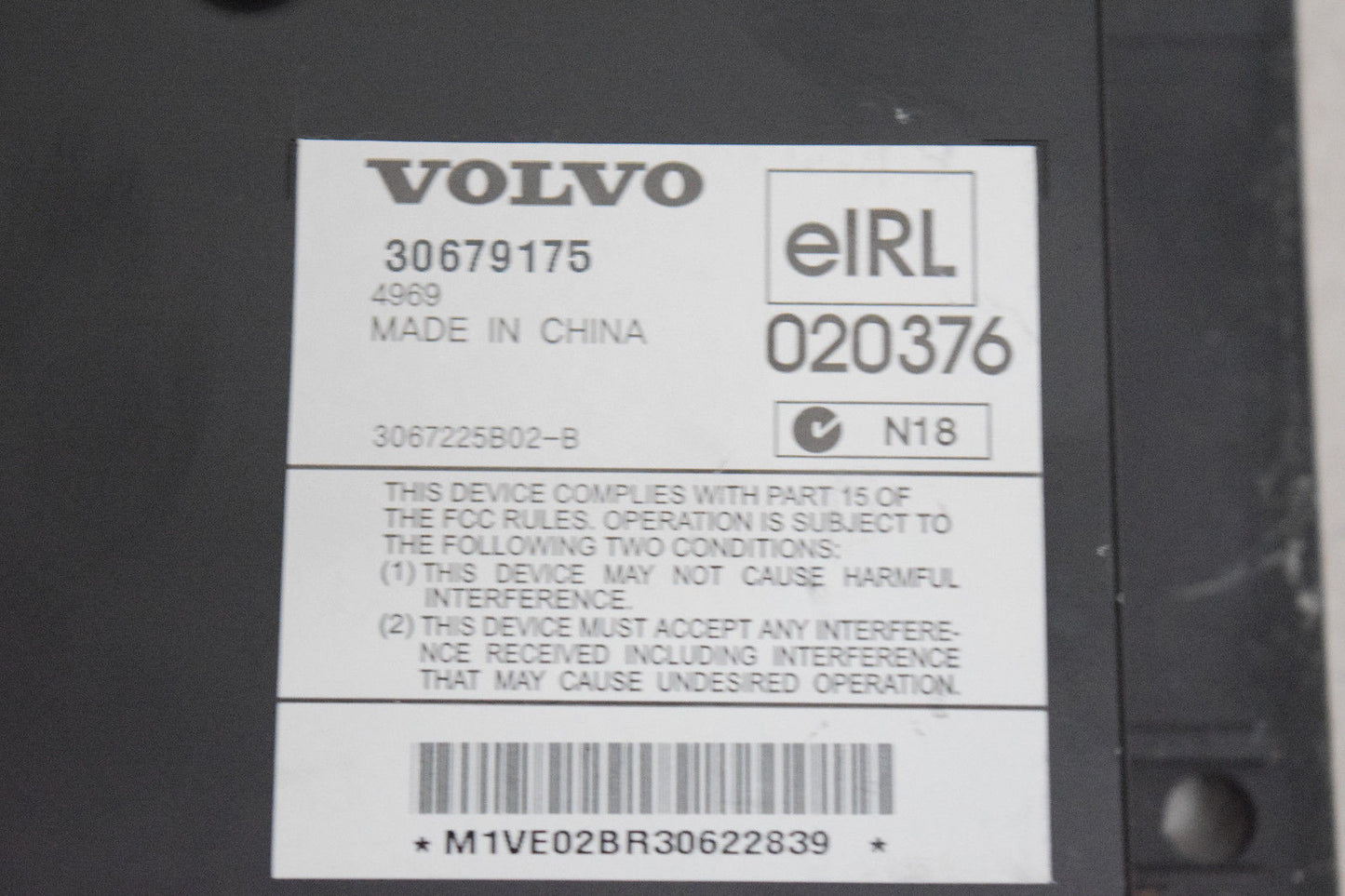03 04 05 06 07 VOLVO XC90 AUDIO AMP AMPLIFIER 30679175 OEM