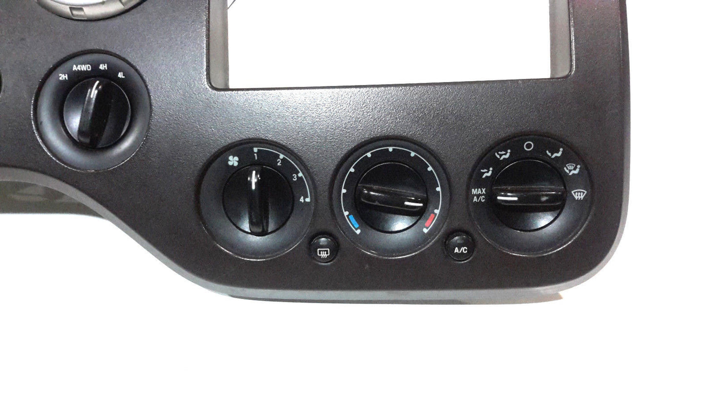 03 04 05 06 FORD EXPEDITION RADIO DASH BEZEL MANUAL 4X4