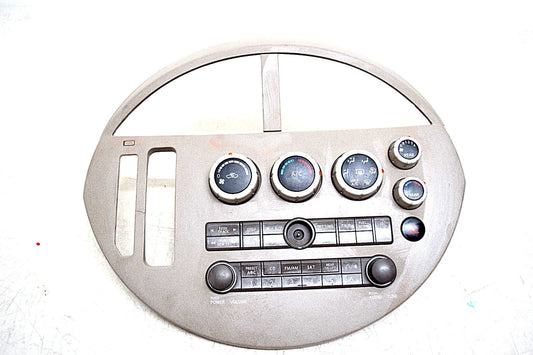 04 05 06 07 NISSAN QUEST CLIMATE CONTROL DASH BEZEL RADIO CONTROL OEM