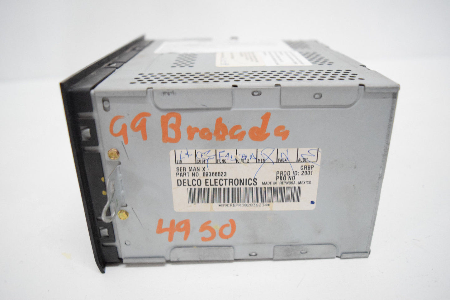 96 97 98 99 00 OLDSMOBILE BRAVADA CUTLASS ACHIEVA RADIO CD PLAYER