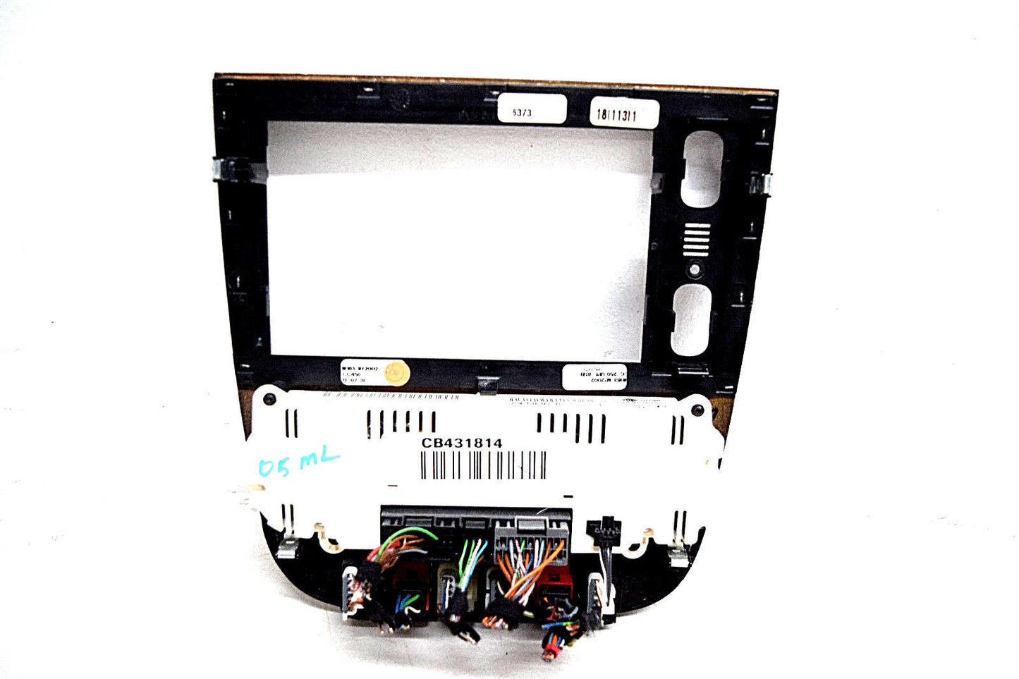 02 03 04 05 MERCEDES ML320 ML430 ML500 CLIMATE CONTROL DASH BEZEL OEM