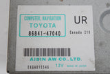 06 07 08 09 TOYOTA PRIUS NAVIGATION SYSTEM MODULE DRIVE OEM 8684147040