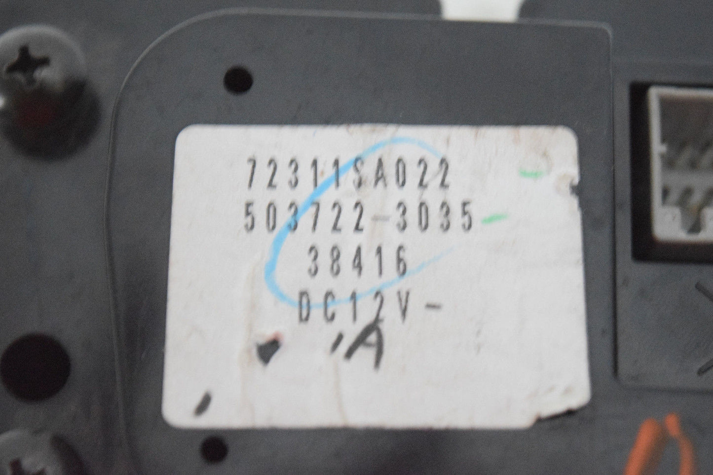 03 04 SUBARU FORESTER CLIMATE CONTROL OEM