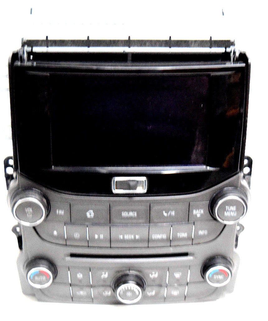 14 15 CHEVY IMPALA CLIMATE CONTROL MEDIA DISPLAY SCREEN OEM