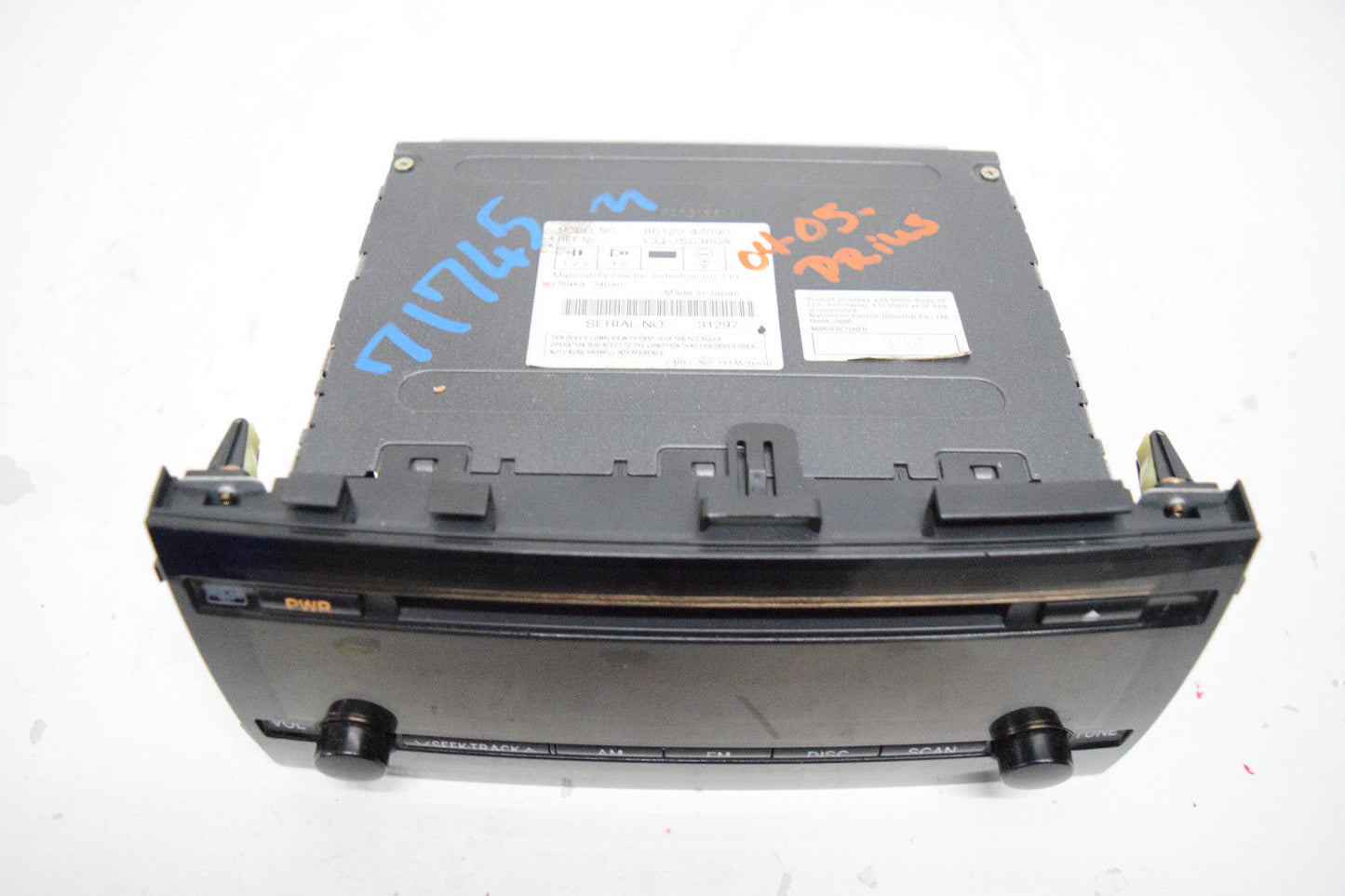 04 05 06 07 08 09 TOYOTA PRIUS RADIO CD PLAYER OEM