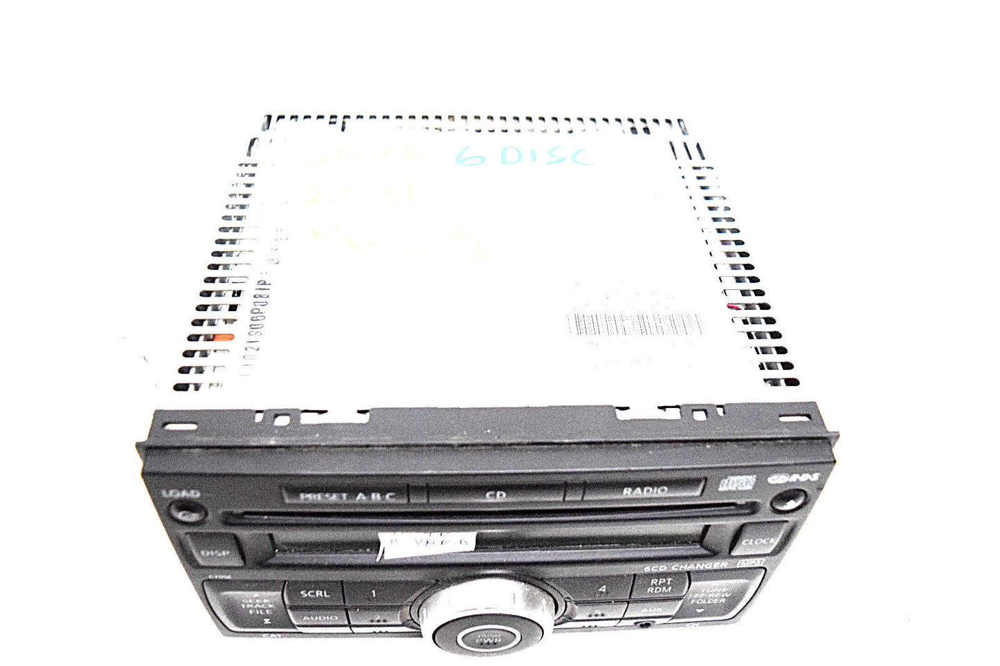 10 11 12 NISSAN VERSA RADIO 6 DISC CD PLAYER AUX INPUT OEM
