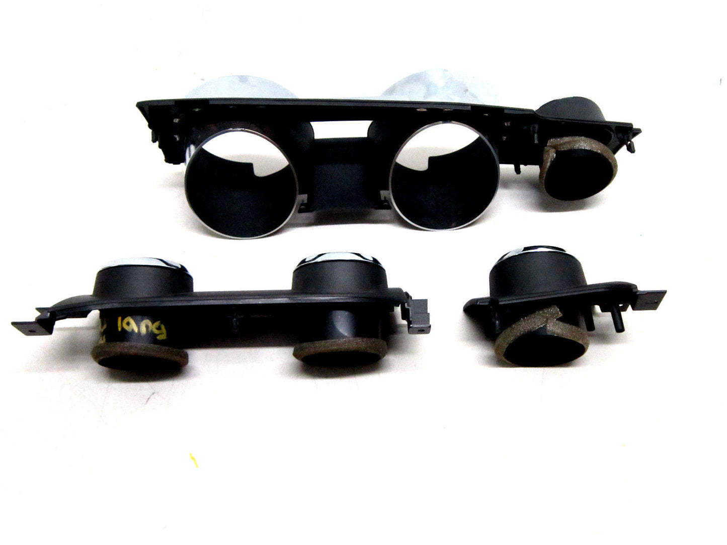 05 06 07 08 09 FORD MUSTANG BLACK CHROME DASH VENTS SPEEDOMETER BEZEL
