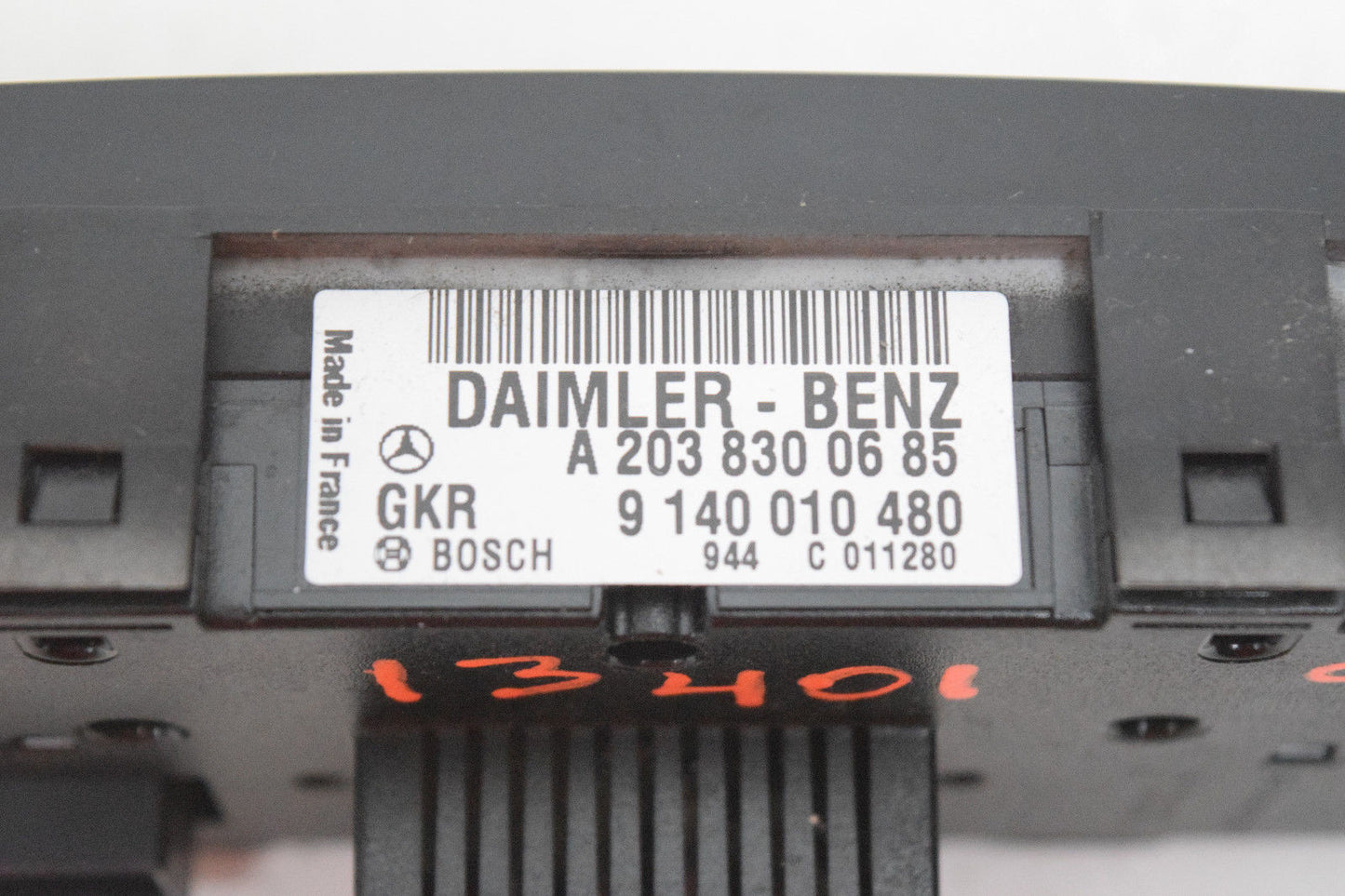02 03 04 05 MERCEDES C230 CLIMATE CONTROL DUEL DUAL