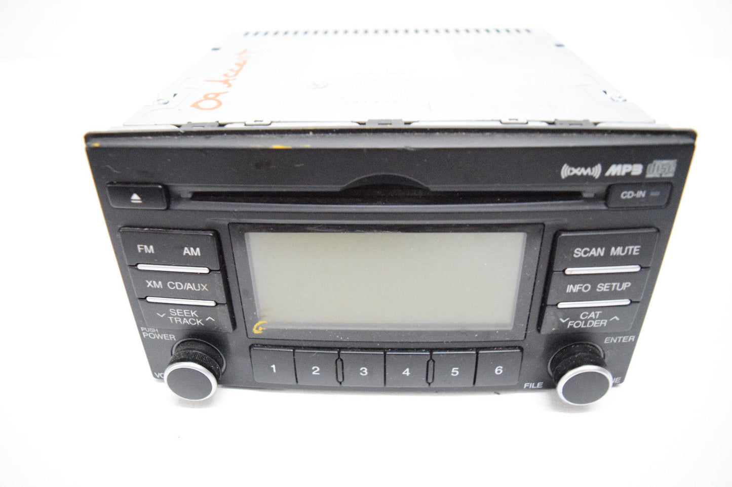 07 08 09 10 11 HYUNDAI ACCENT RADIO CD PLAYER XM READY OEM