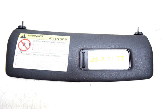 00 01 02 03 04 05 06 AUDI TT CONVERTIBLE RIGHT PASSENGER SUNVISOR OEM