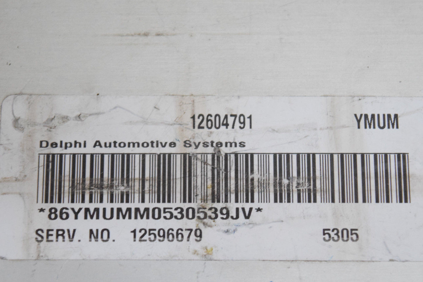 06 CHEVY IMPALA SS ECU ECM ENGINE COMPUTER 12604791 OEM