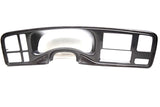 00 01 02  YUKON DENALI RADIO SPEEDOMETER DASH BEZEL GREY AND BLURWOOD