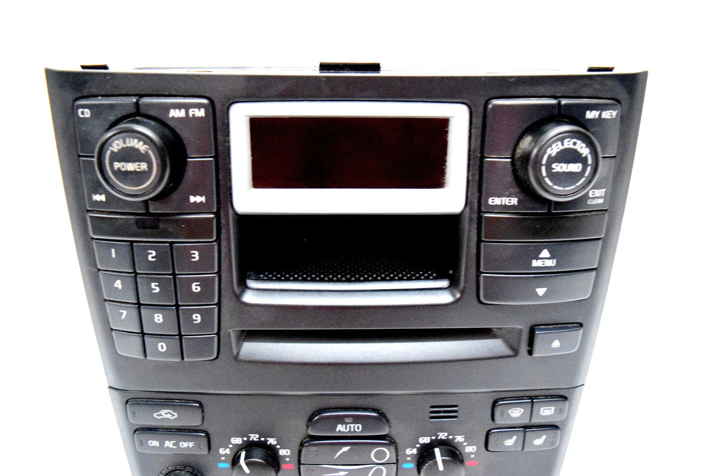 03 04 05 06 VOLVO XC90 RADIO CD PLAYER CLIMATE CONTROL INFO SCREEN