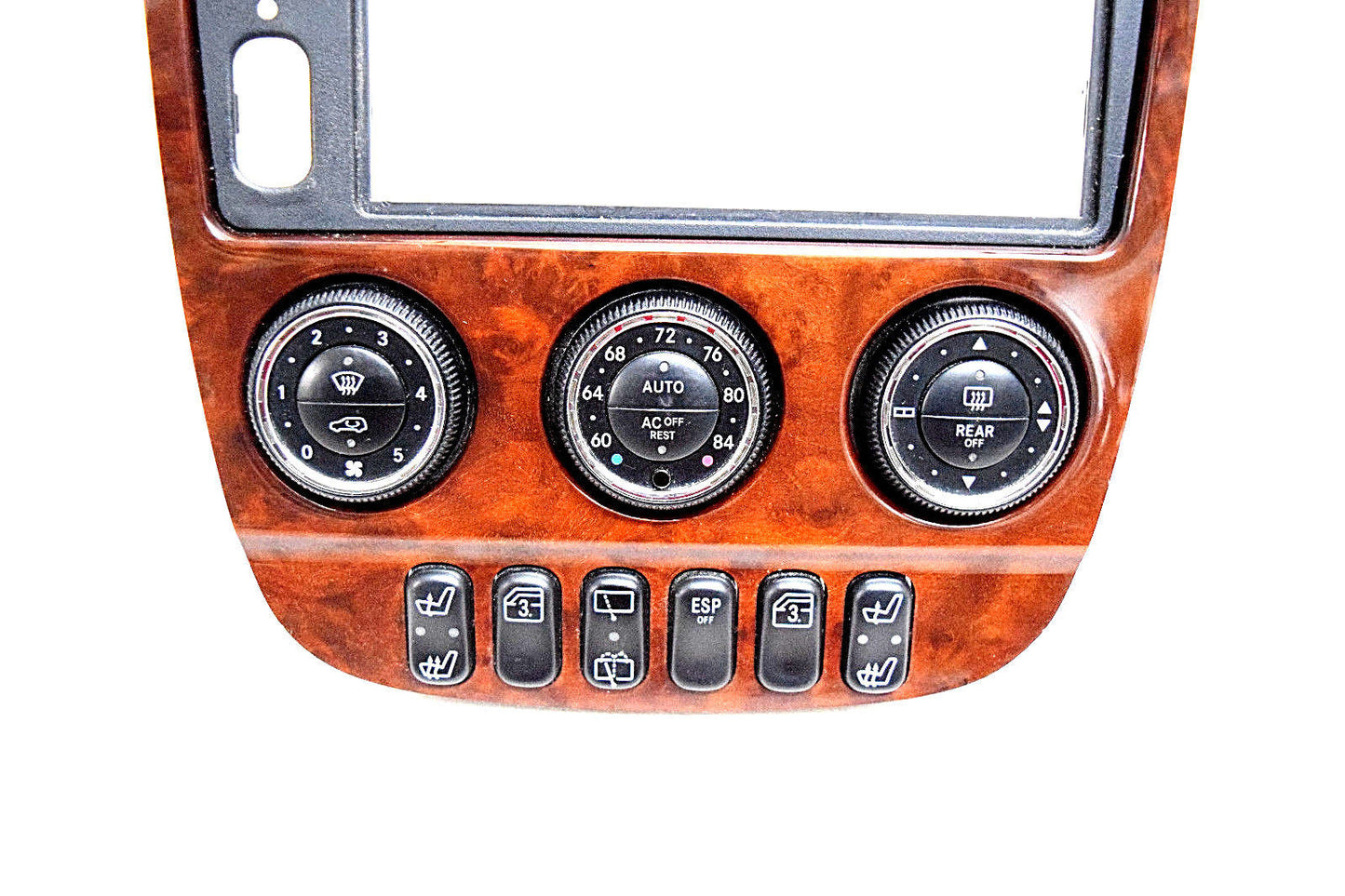 02 03 04 05 MERCEDES ML320 ML430 ML500 CLIMATE CONTROL DASH BEZEL OEM