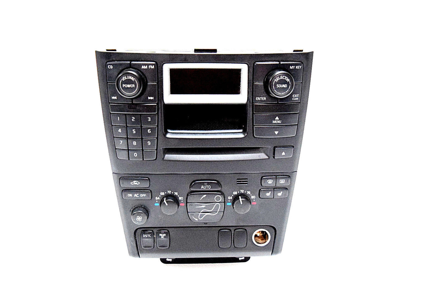 03 04 05 06 VOLVO XC90 RADIO CD PLAYER CLIMATE CONTROL INFO SCREEN