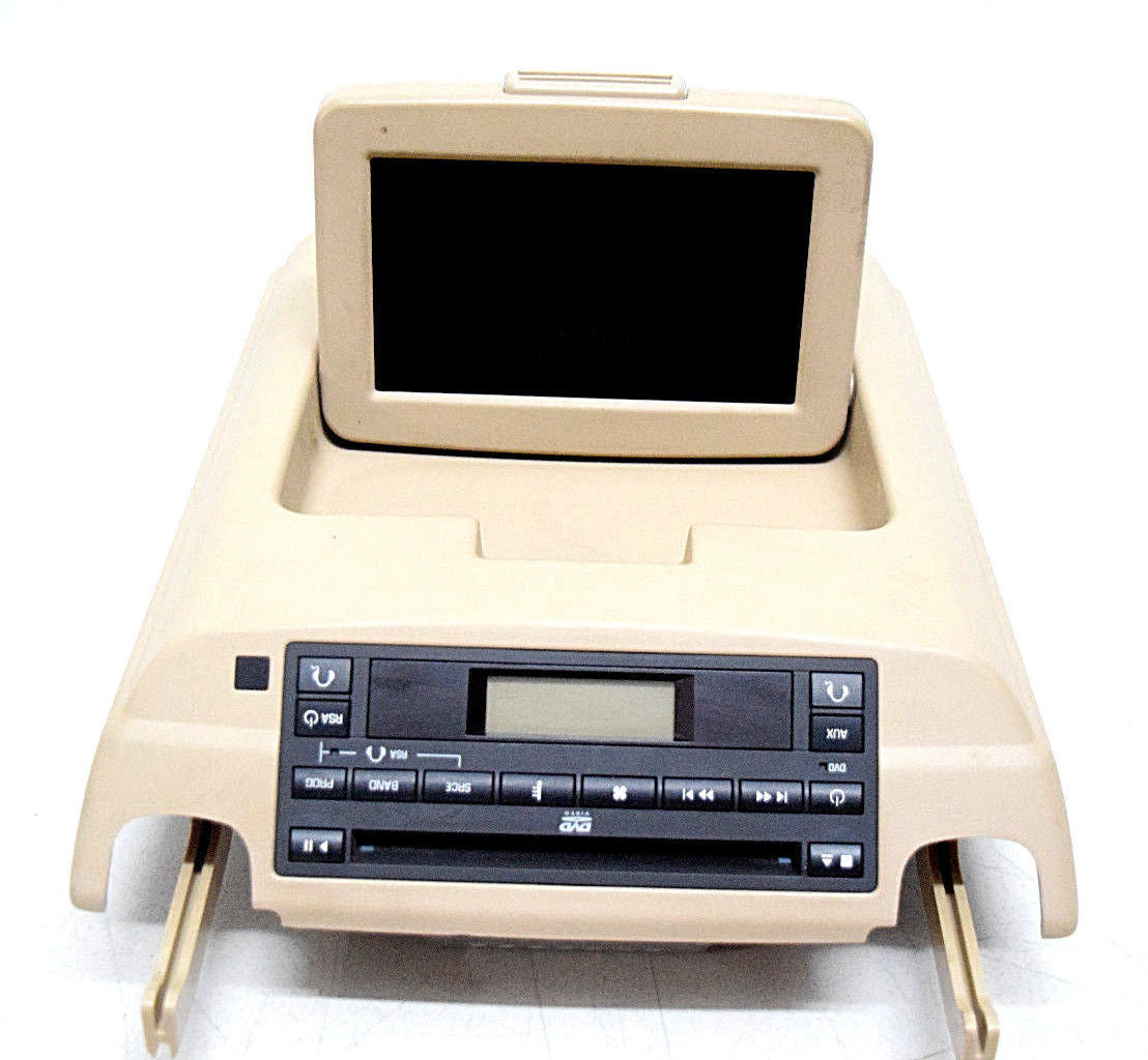 05 06 07 08 CHEVY UPLANDER MONTANA TERRAZA OVERHEAD DVD PLAYER SCREEN OEM TAN