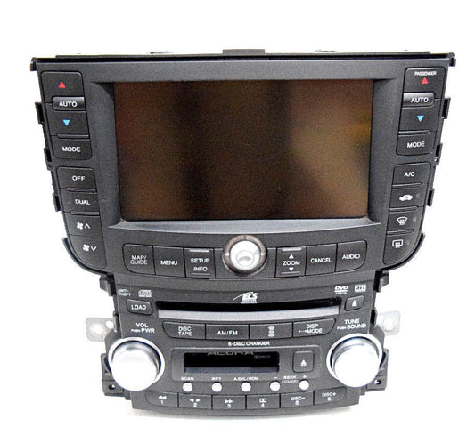 04 05 06 ACURA TL NAVIGATION CD PLAYER RADIO WITH CODE OEM