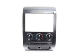 04 05 06 07 08 FORD F-150 F150 CLIMATE CONTROL DOUBLE DIN DASH BEZEL BLACK