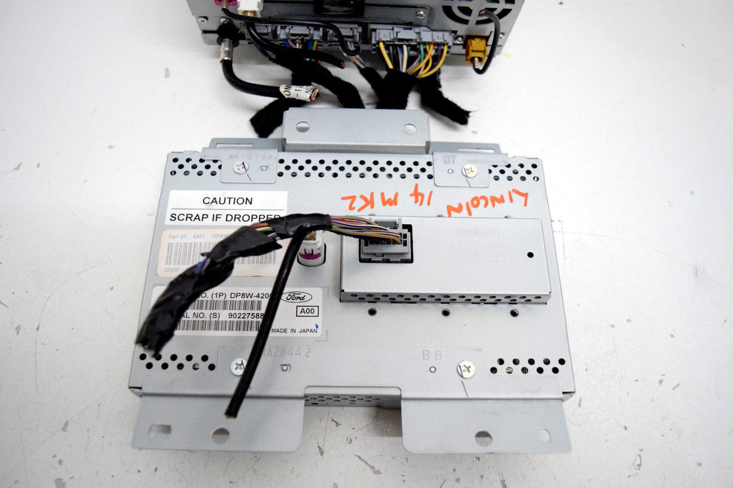 13 14 LINCOLN MKZ CLIMATE CONTROL RADIO NAVIGATION SYSTEM