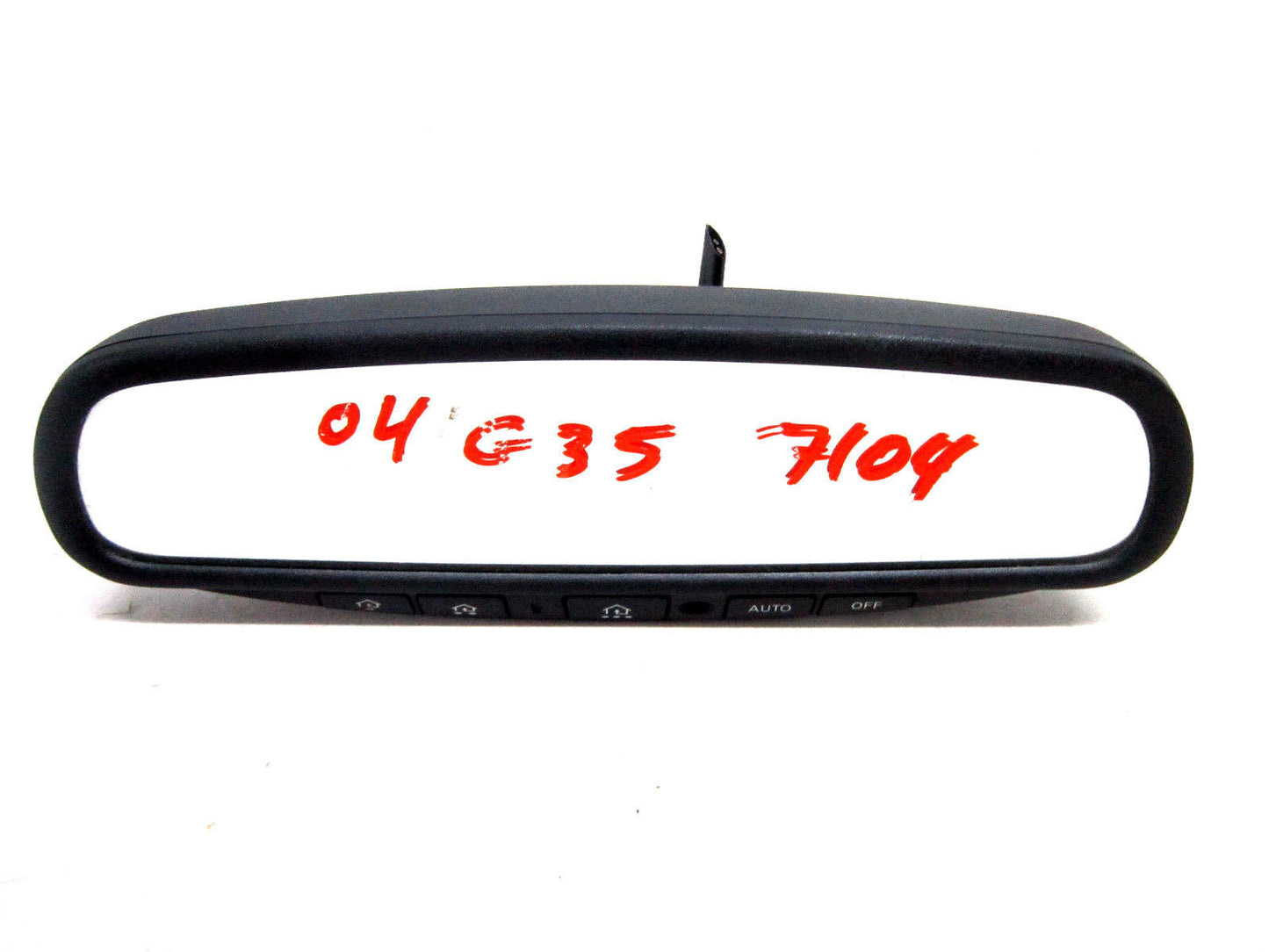 03 04 05 06 07 INFINITI G35 G 35 REARVIEW MIRROR HOME LINK BUTTON