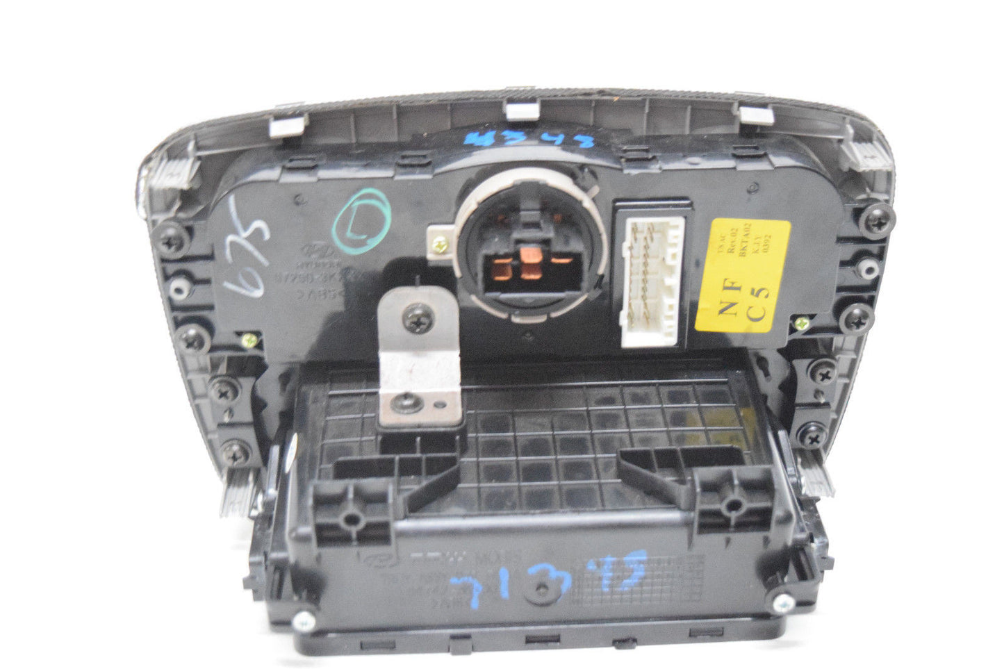 06 07 08 HYUNDAI SONATA MANUAL CLIMATE CONTROL GREY GRAY OEM