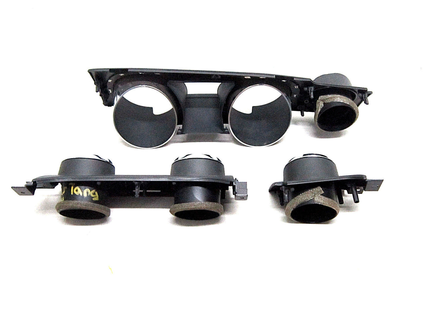 05 06 07 08 09 FORD MUSTANG BLACK CHROME DASH VENTS SPEEDOMETER BEZEL