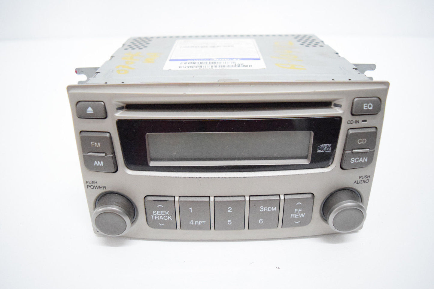 06 07 08 KIA OPTIMA RADIO CD PLAYER TAN