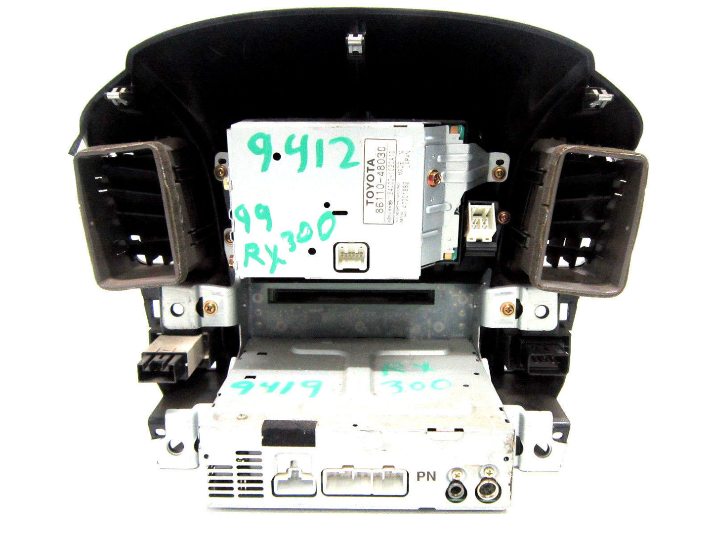 99 00 01 02 03 LEXUS RX300 RADIO NAVIGATION DISPLAY SCREEN