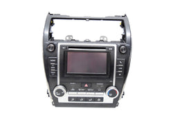 12 13 14 TOYOTA CAMRY RADIO CD PLAYER CLIMATE CONTROL OEM