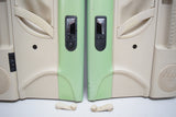 99 00 01 02 03 04 05 06 07 08 09 VW BEETLE DOOR PANEL SET GREEN TAN MANUAL