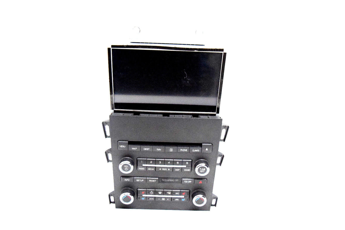 11 12 LINCOLN MKZ RADIO CD PLAYER CLIMATE CONTROL NAVIGATION INFO DISPLAY SCREEN